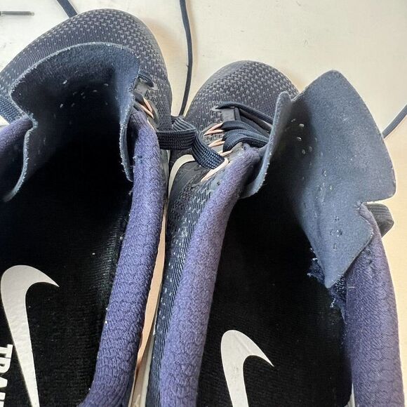 Nike Womens Metcon 4 Training 924593-402 Blue White Running Shoe Sneaker Size 11 - Picture 6 of 12